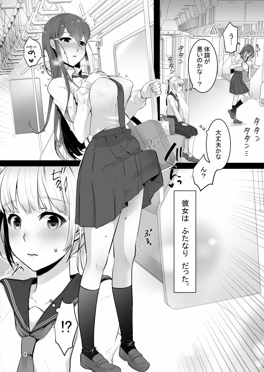 [dix-sept (ルーシー)] 僕(男の娘)の気になるお姉さんがふたなりだった [DL版] - page3