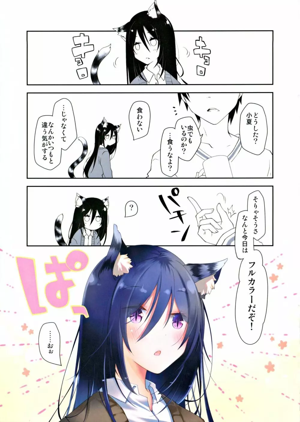 みみとしっぽとイロドリのあるいちゃらぶせっくす - page3