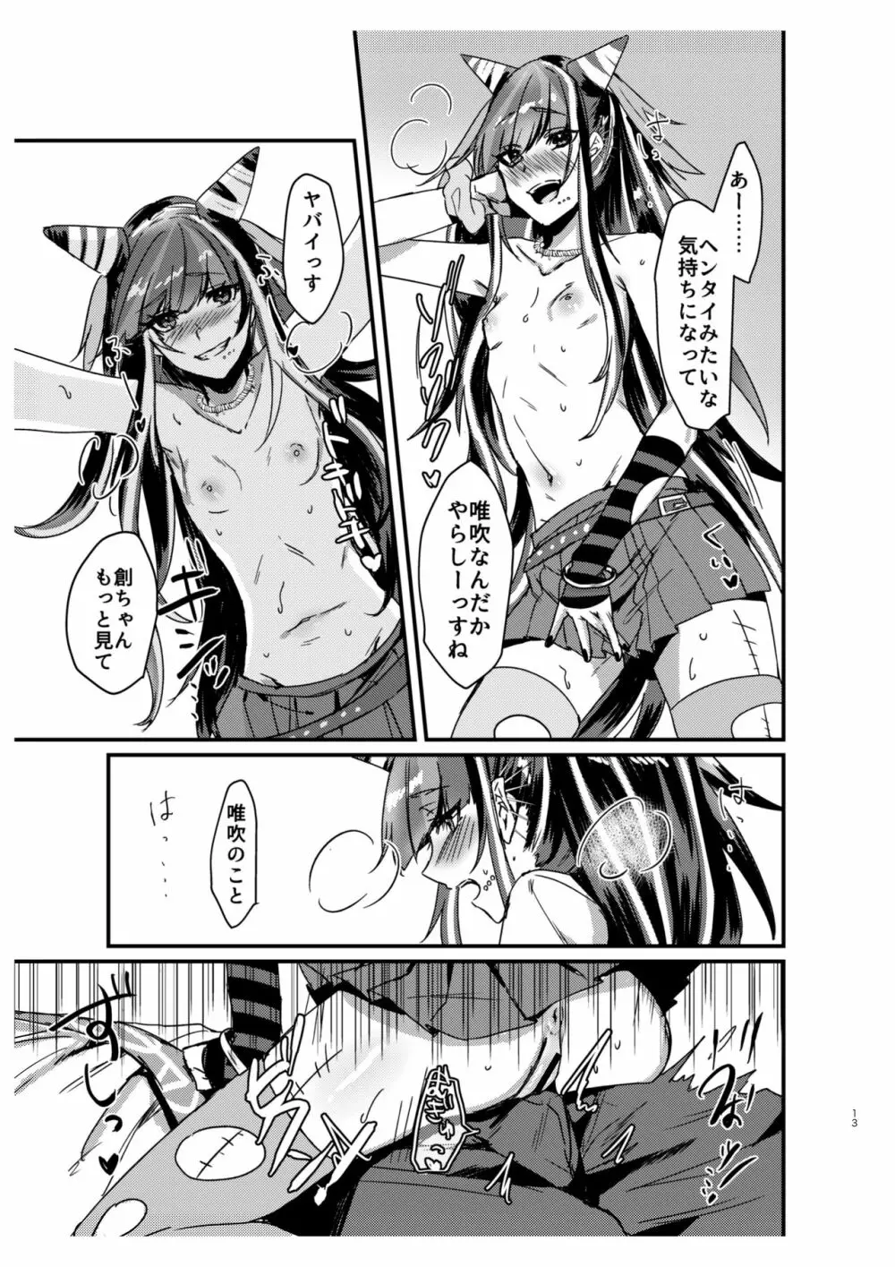据え膳食わぬは創の恥！ - page12