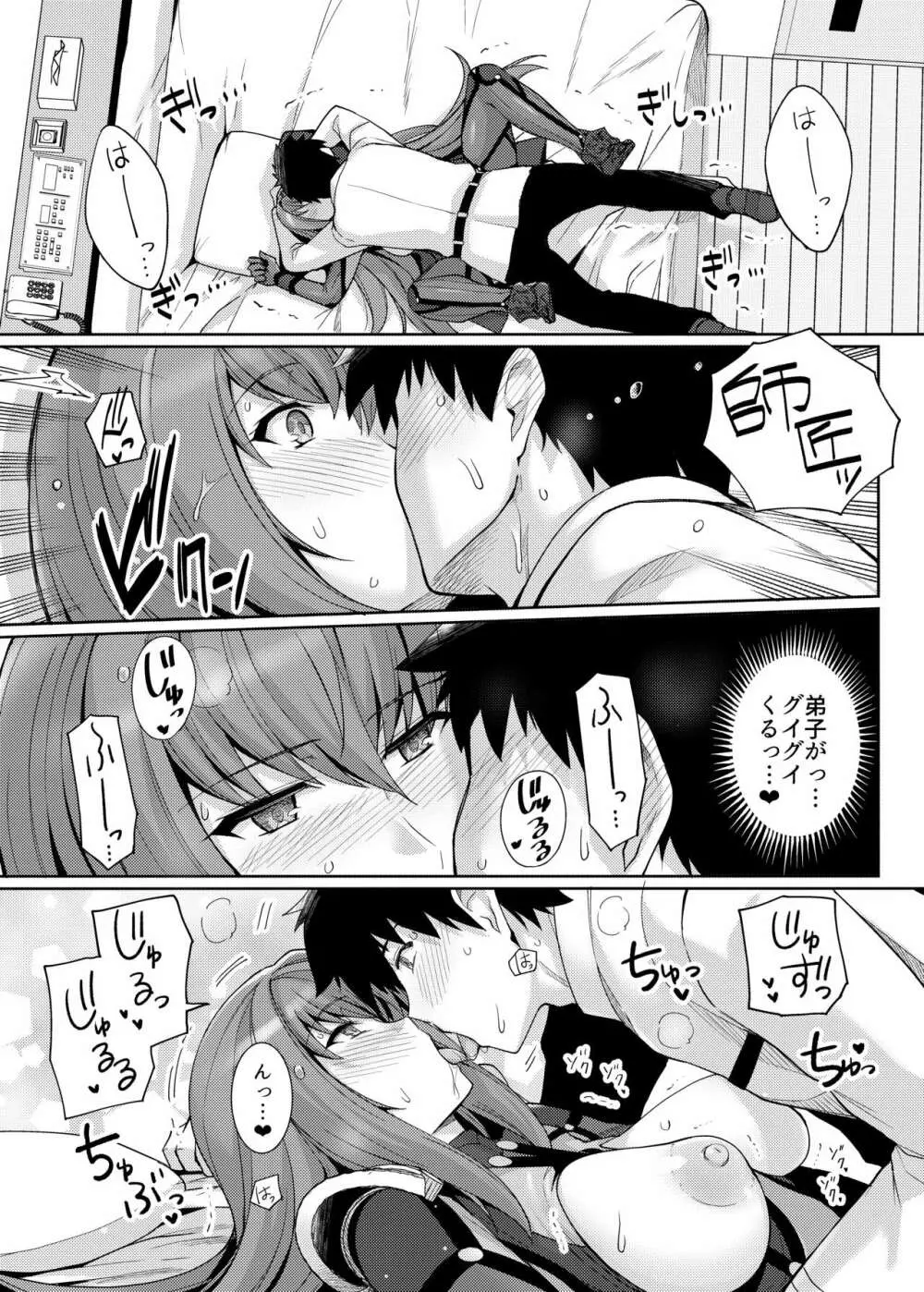 師匠を孕ませるまででられないシミュレーター - page8