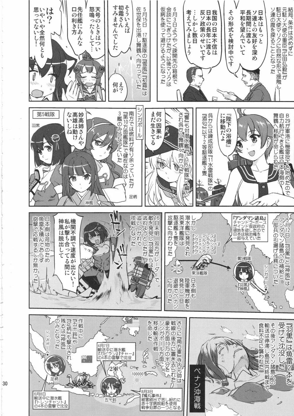 テートクの決断 艦娘の一番長い日 - page29