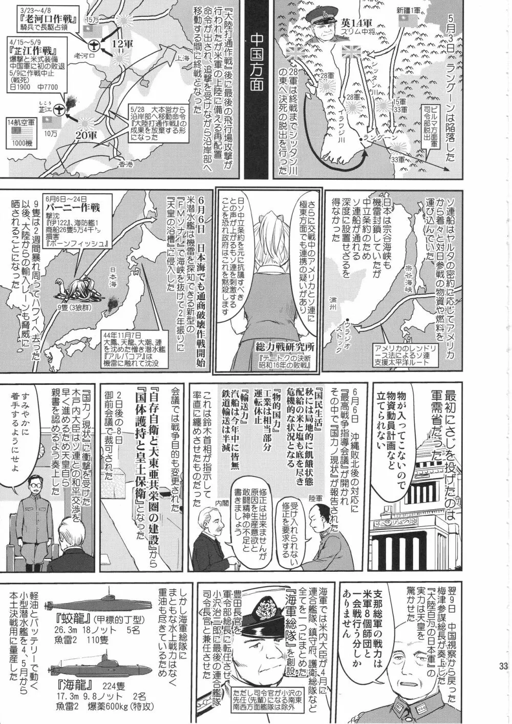 テートクの決断 艦娘の一番長い日 - page32