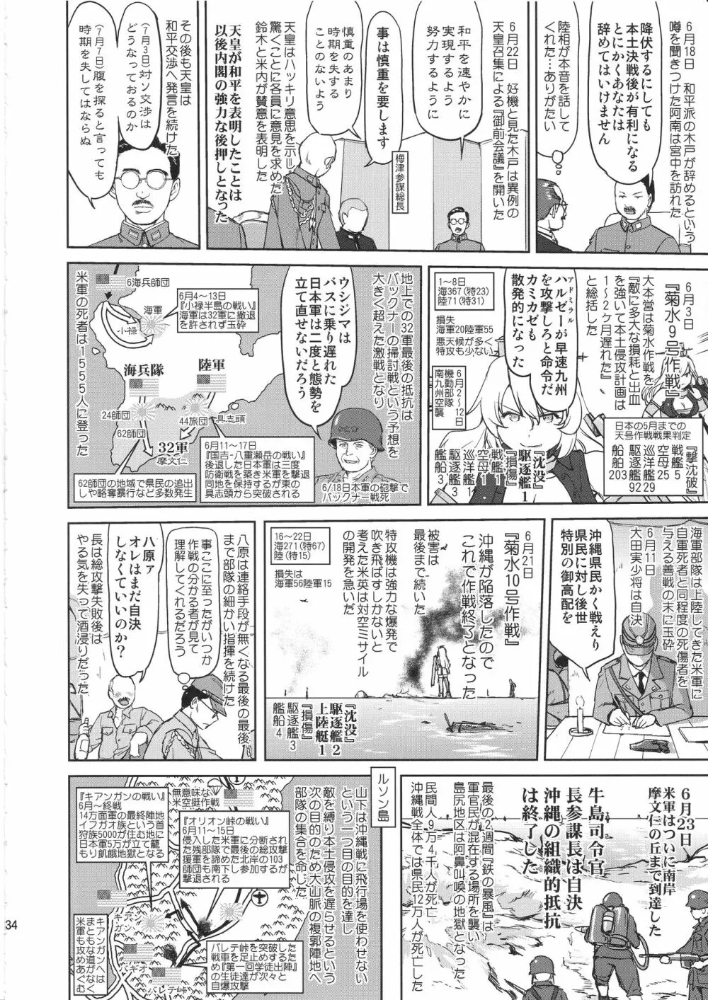 テートクの決断 艦娘の一番長い日 - page33