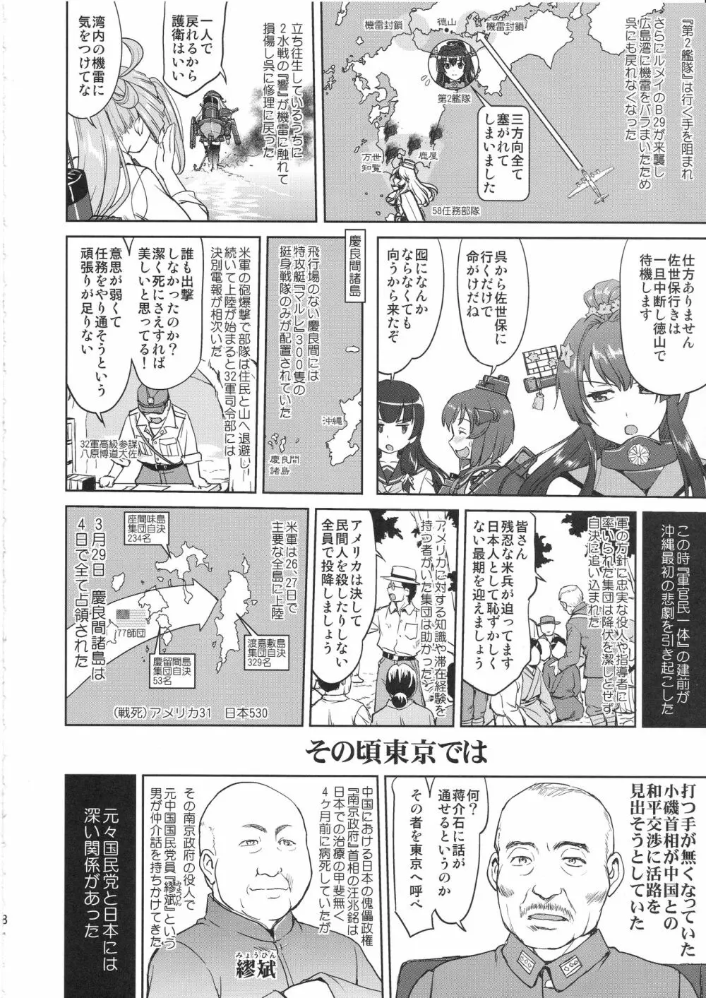 テートクの決断 艦娘の一番長い日 - page7