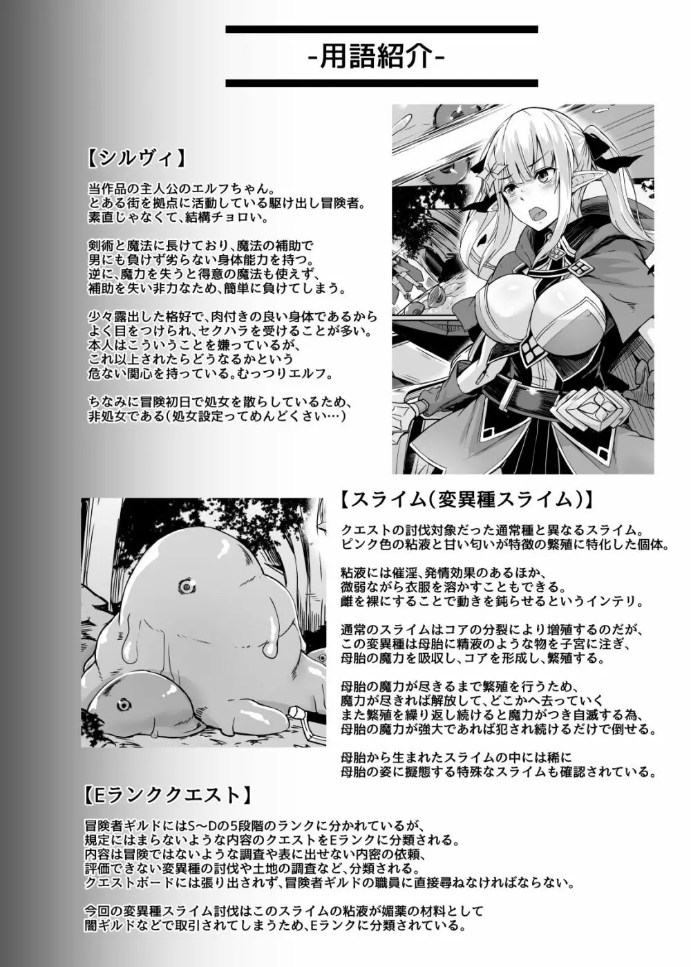 ELFIN QUEST ♯スライム敗北編 - page25