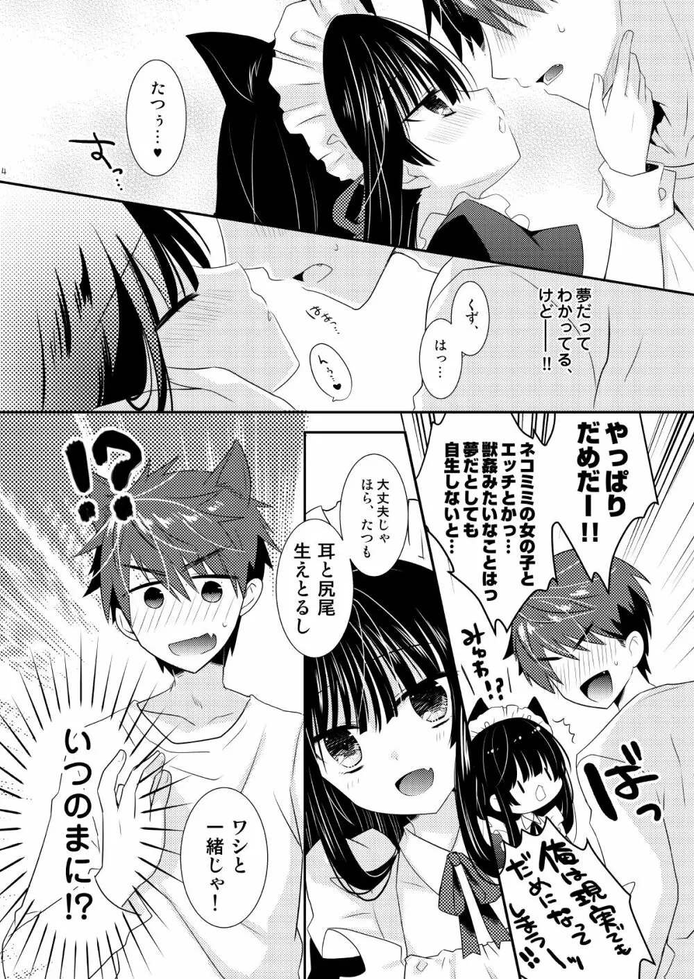 いぬ×ねこえっち - page4