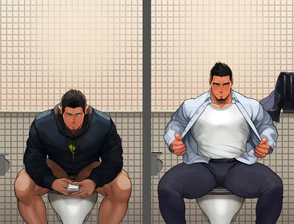 トイレの中で行われること - page4