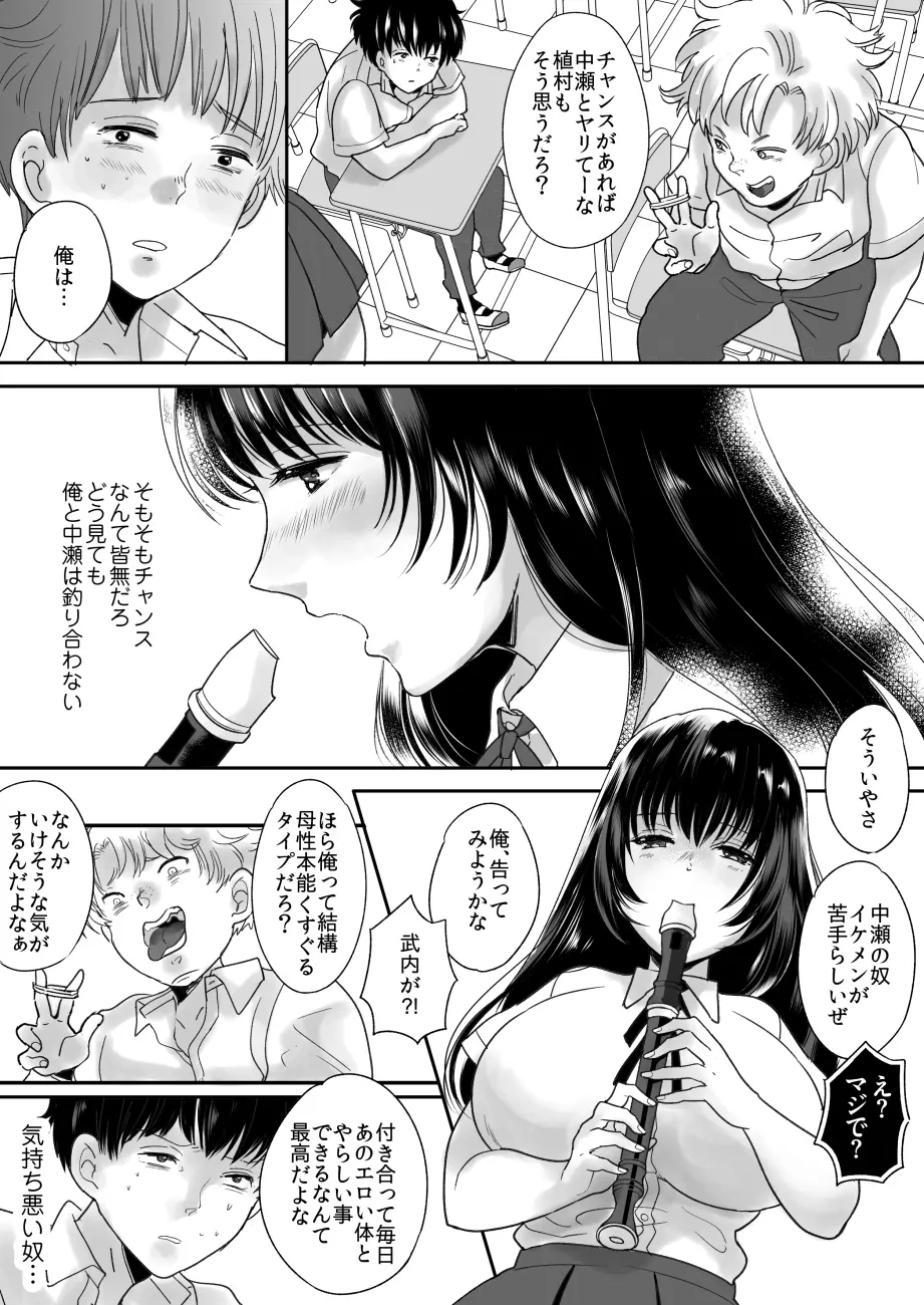 嫌いな同級生が意中の彼女に憑依した - page3