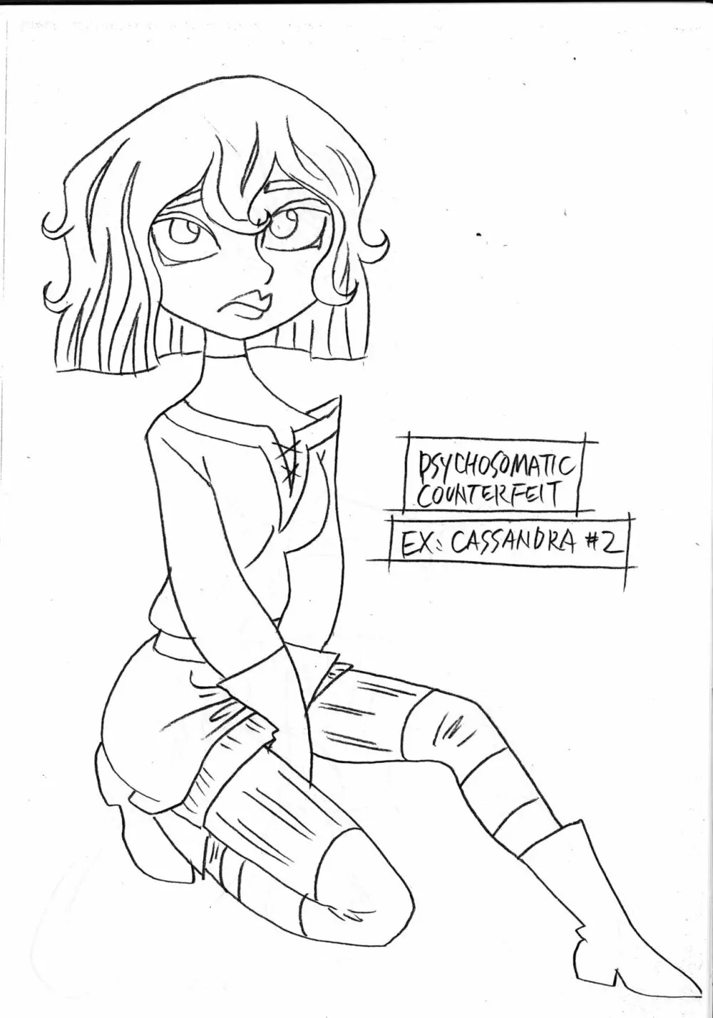 Psychosomatic Counterfeit Ex: Cassandra #2 - page23