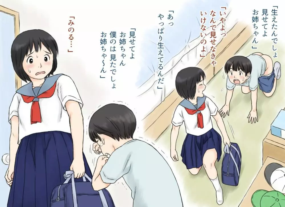 性に興味を持ち始めた姉と弟の初体験 - page9