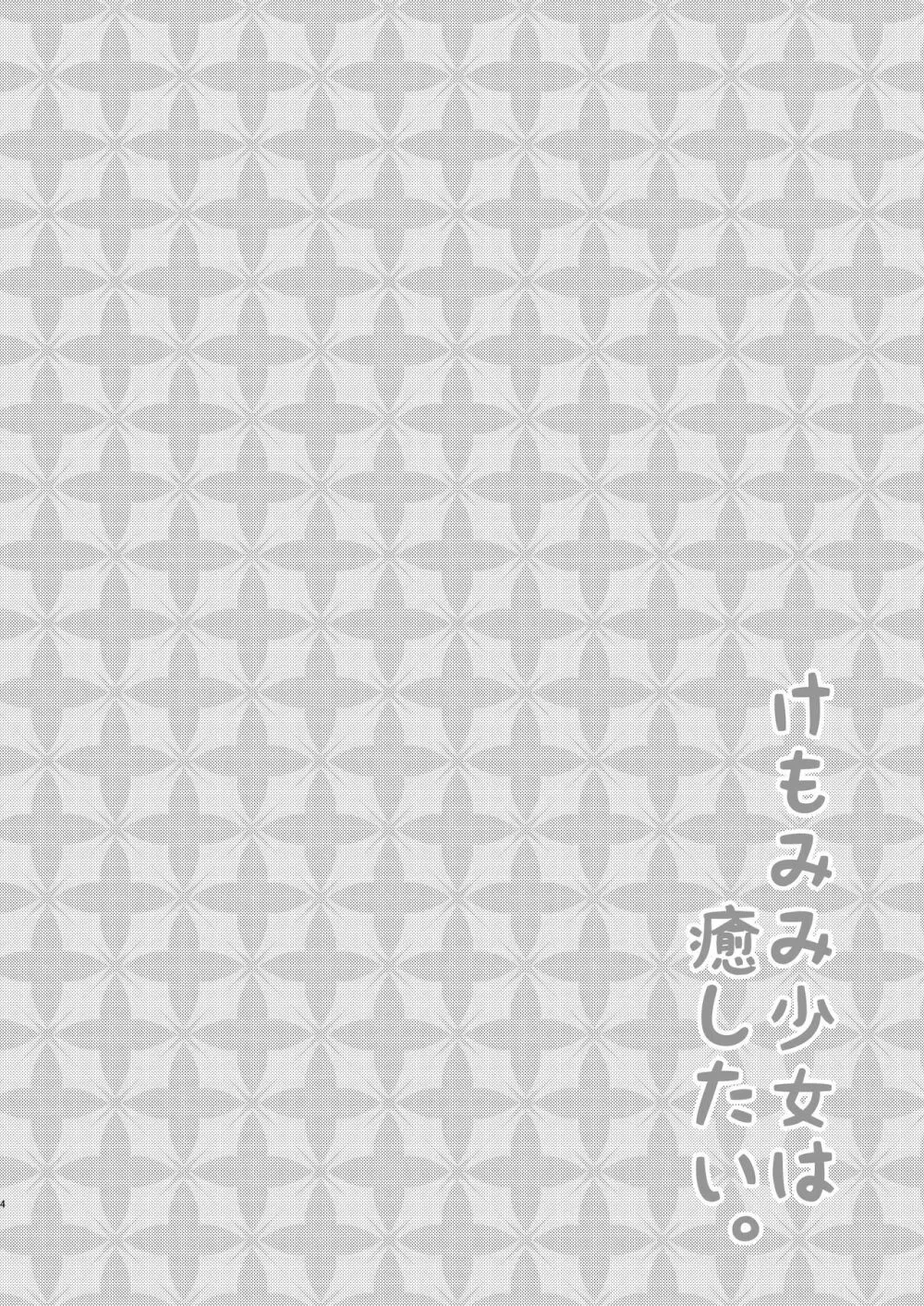 けもみみ少女は癒したい - page3
