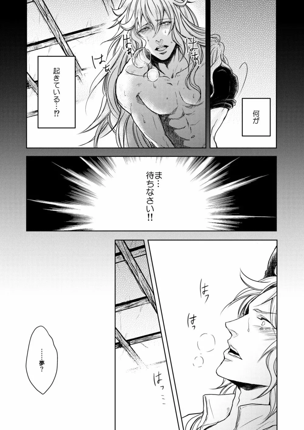 琥珀に映る藍玉 セルエル×ノイシュ再録 - page31