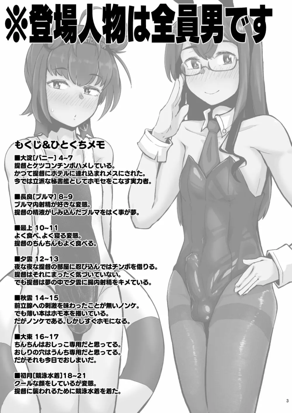 艦娘全員男説♂ - page2