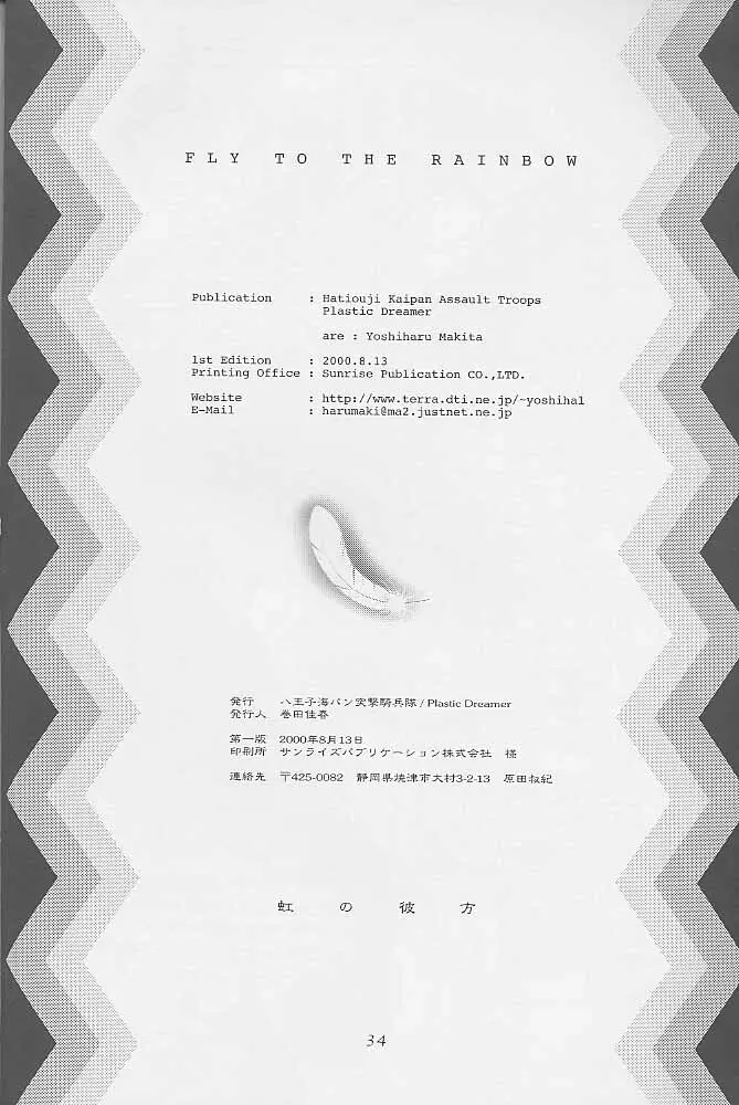 虹の彼方 - FLY TO THE RAINBOW - page33