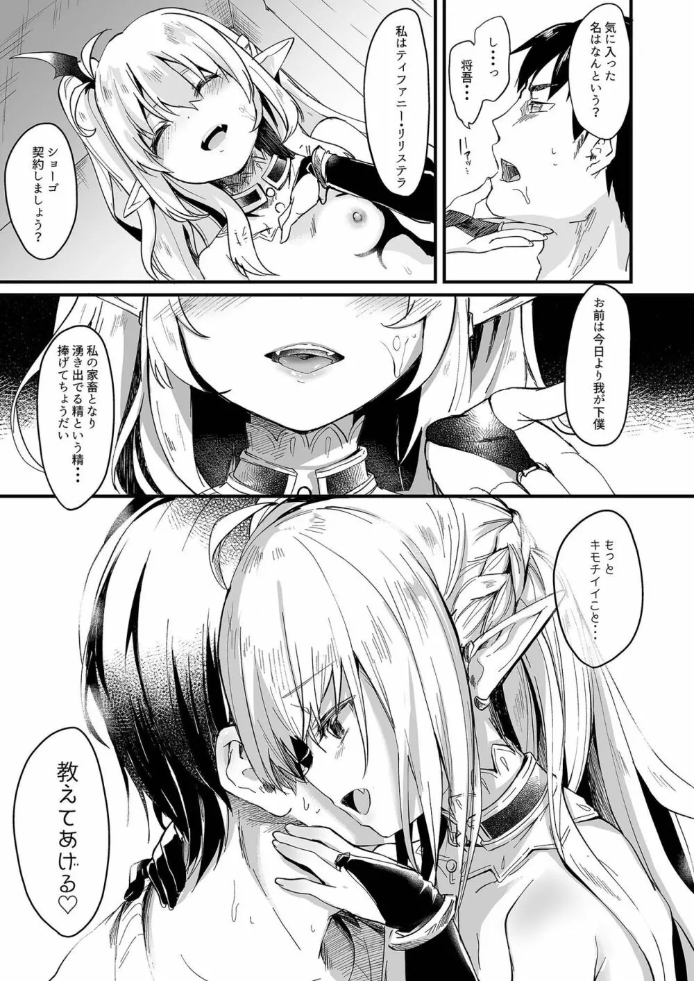 僕は小さな淫魔のしもべ1 - page13