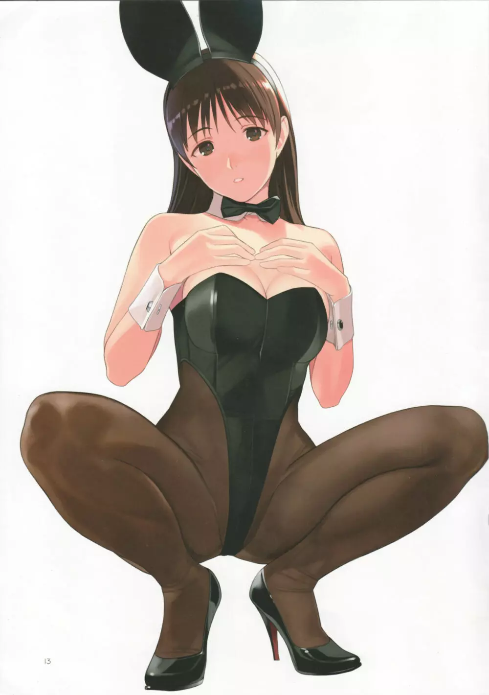 新田さんの超ハイレグバニー性活 - page13