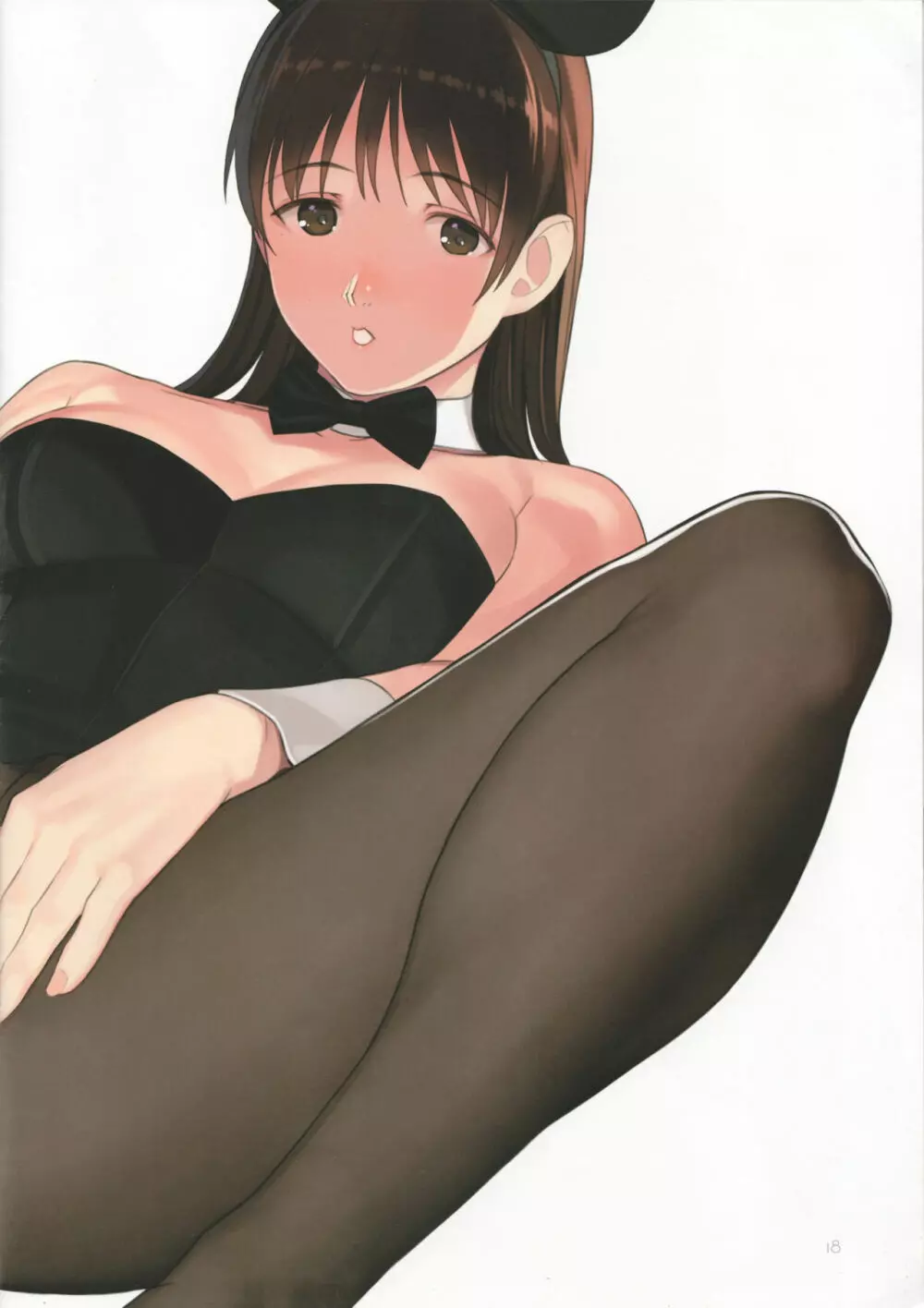 新田さんの超ハイレグバニー性活 - page18