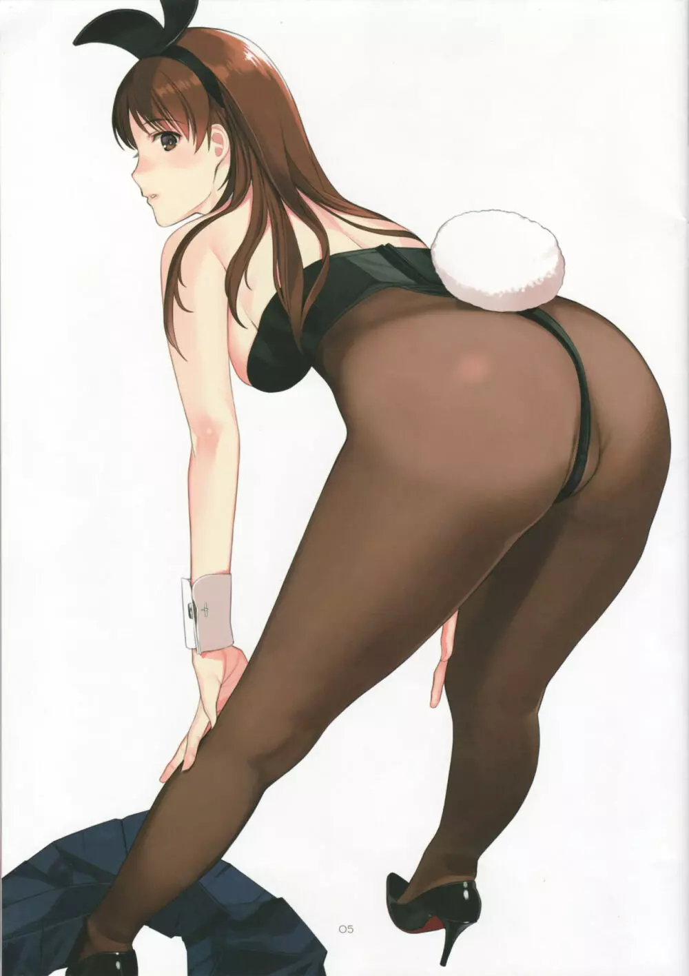 新田さんの超ハイレグバニー性活 - page5