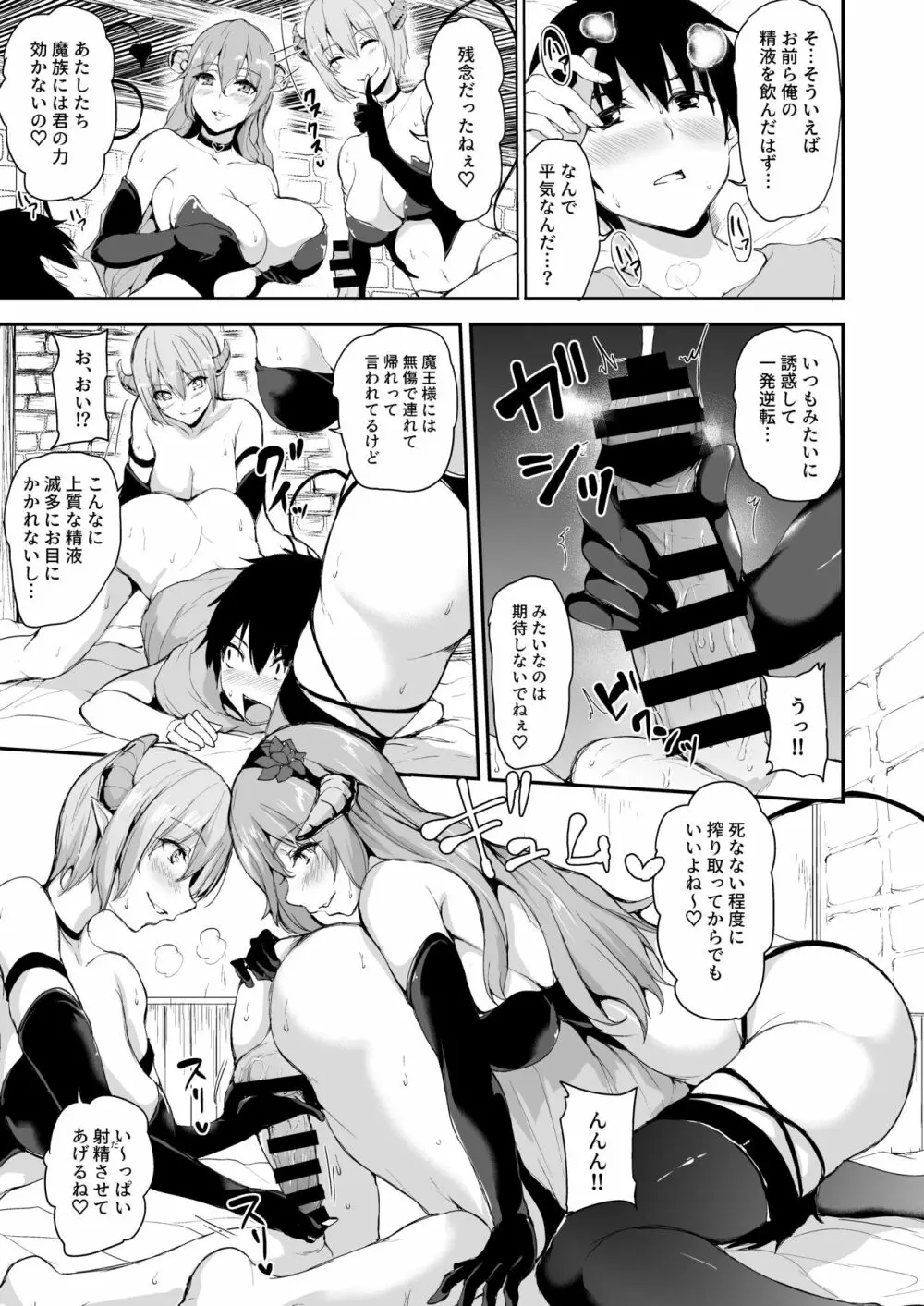 異世界ハーレム物語5～対決!!淫乱サキュバス姉妹!～ - page12