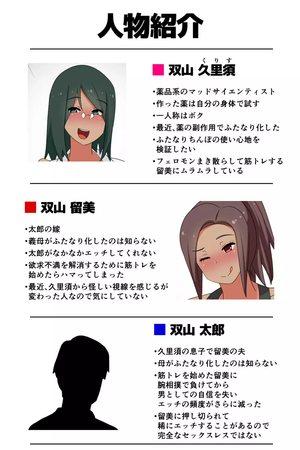 マッドなふたなり義母と息子の筋肉嫁、ハメる。 - page84