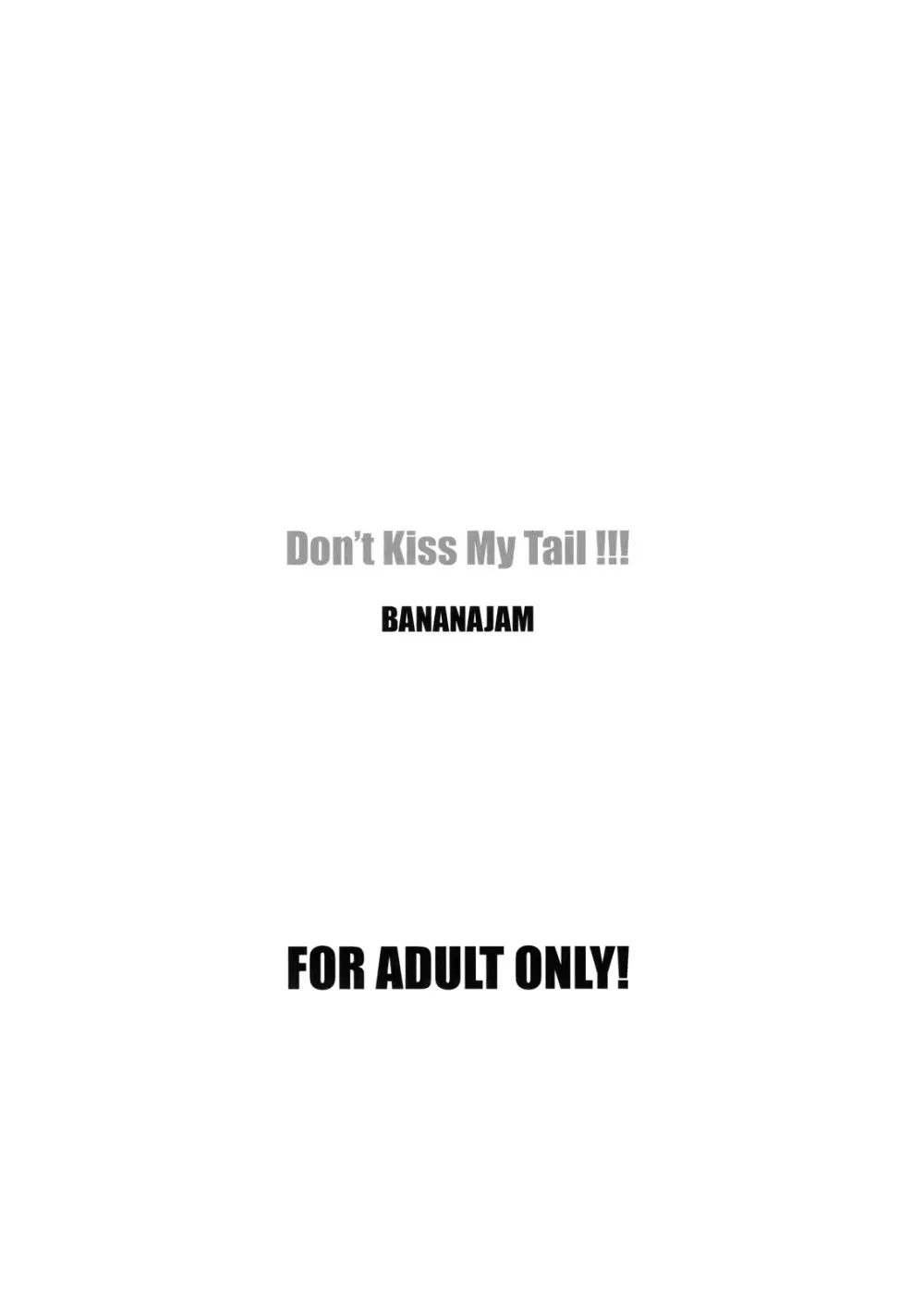DON'T KISS MY TAIL !!! - page18