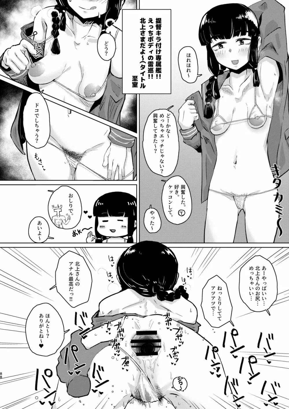 北上さまと童貞提督総集編 - page87