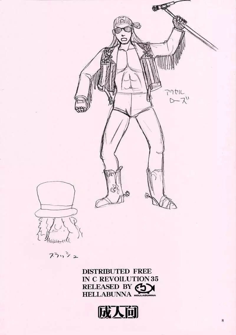 Comic Market 35 Suman Niku Yaiteta - page8