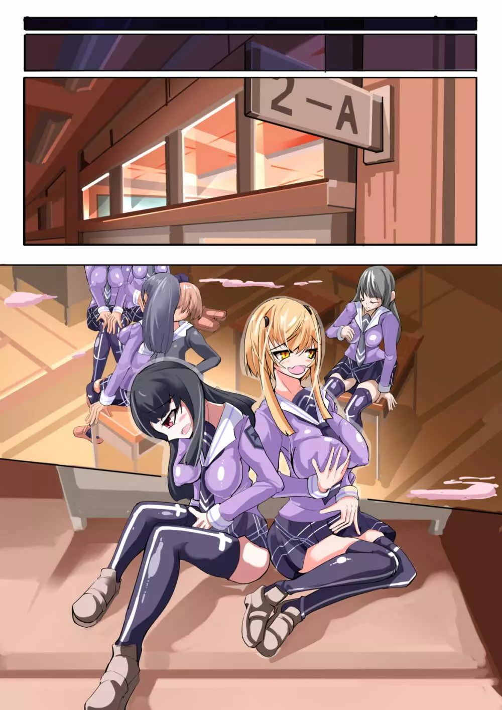 ふたなり奴隷学園化計画4 - page36