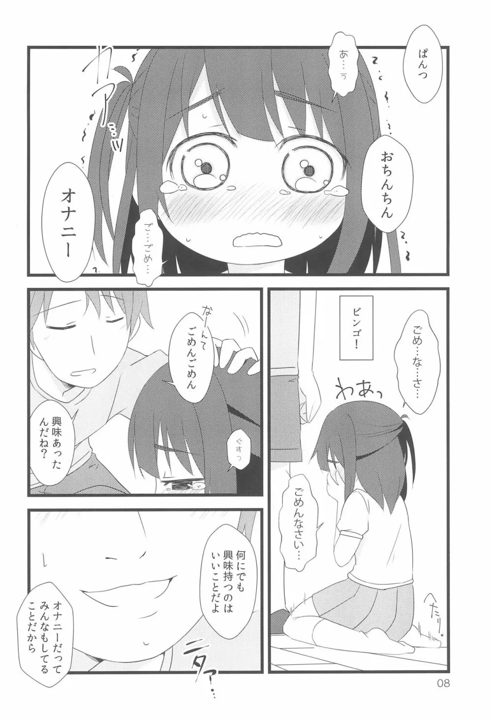 となりの家のおんなのこに絵を教えてあげてるんだがなんかそれ以外にもいろいろ興味津々らしい - page8