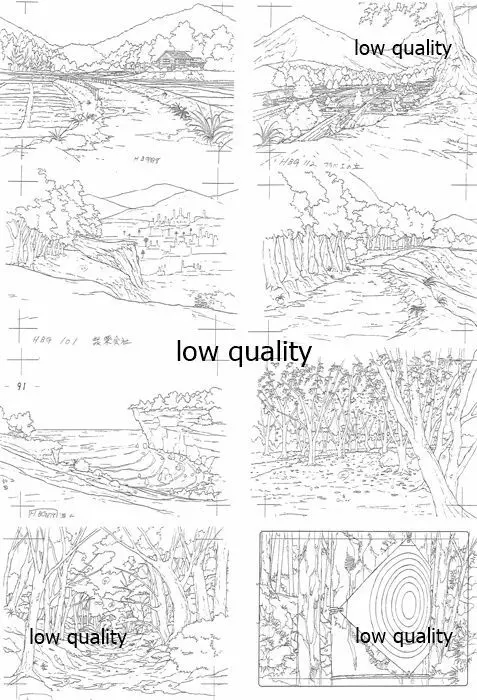 flutter of birdsII 天使たちの翼 線画集 - page90