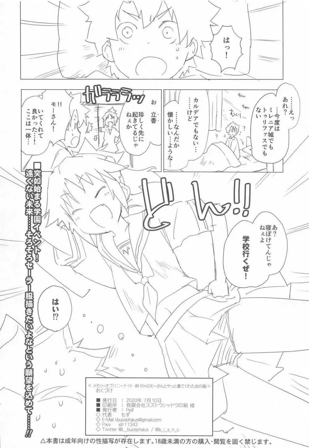 メモリーオブハニーナイト - page21