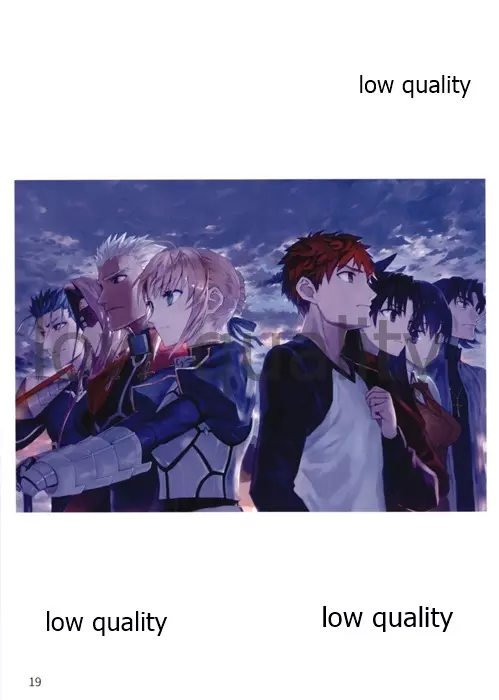Fate/stay night イラスト集 「薄闇」 - page16