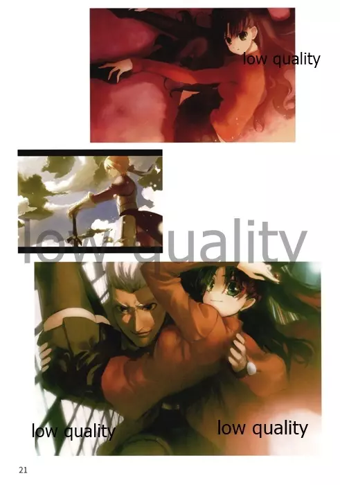 Fate/stay night イラスト集 「薄闇」 - page18