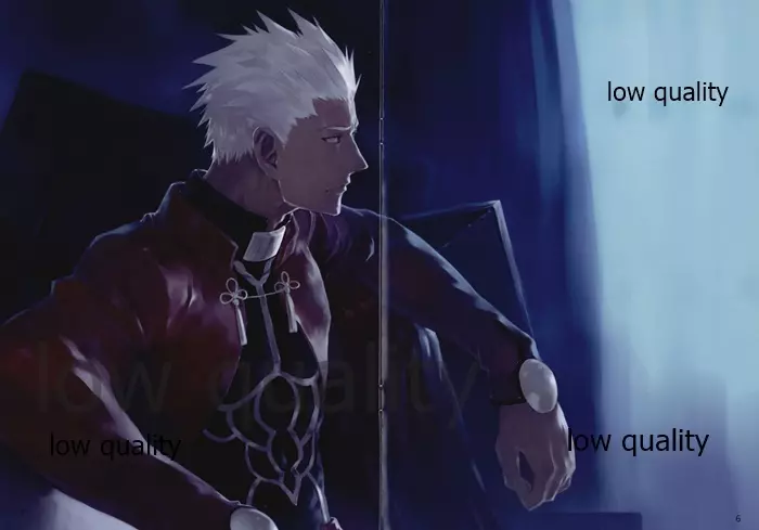 Fate/stay night イラスト集 「薄闇」 - page5