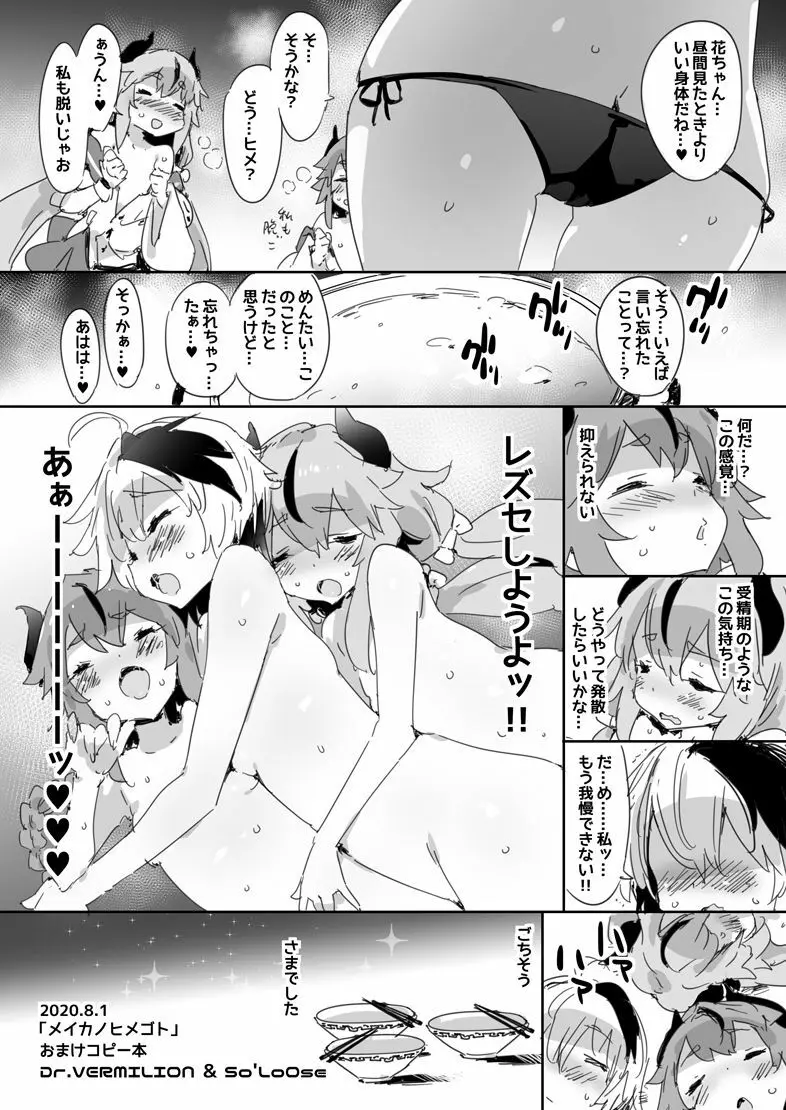 メイカノヒメゴトおまけコピー本 - page7