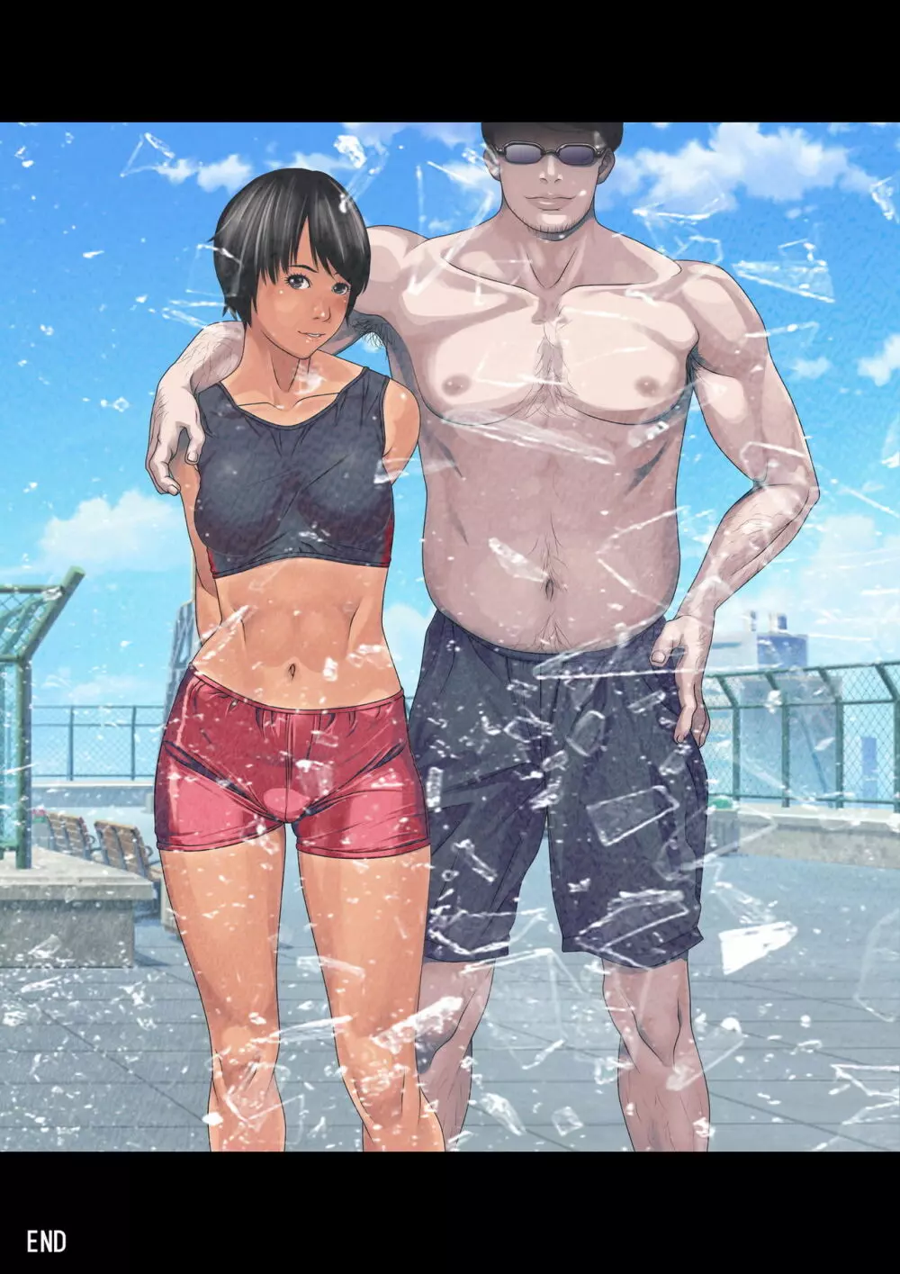 黒髪ショート女子陸上エースの鍛えられた無抵抗な身体に昏睡・ゴム破れ・生ハメ! - page257