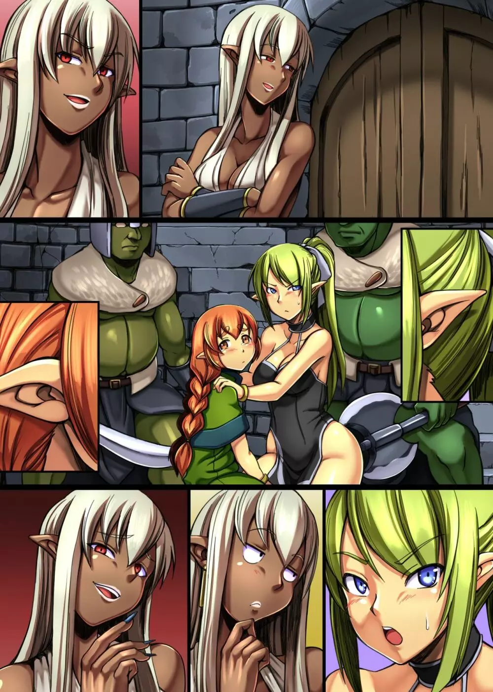 魔族なんかに屈しない!麗しき女戦士たちが堕ちていくまで - page37