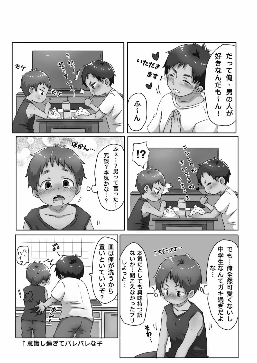 30代独身男と隣りの少年 - page6