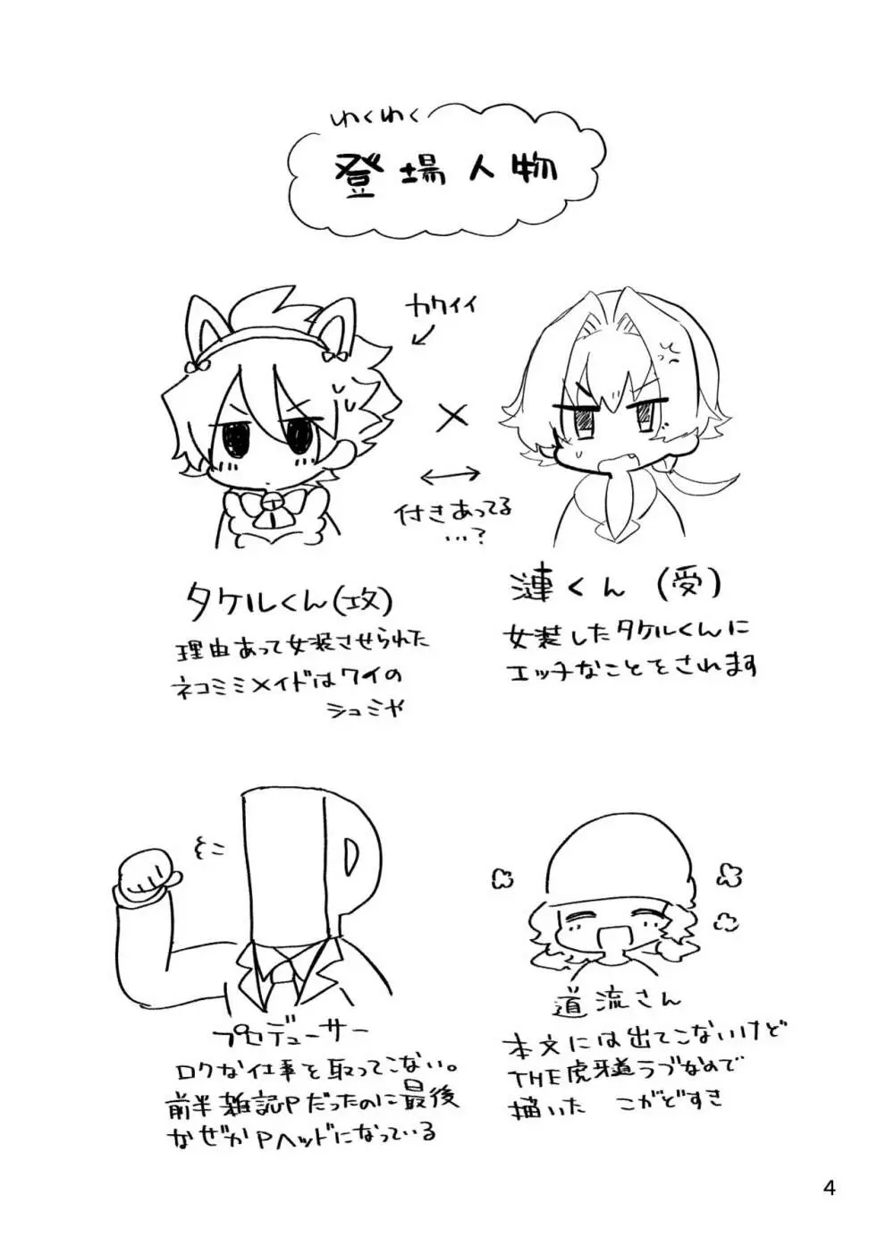 カワイイ虎には攻めをさせよ! - page3