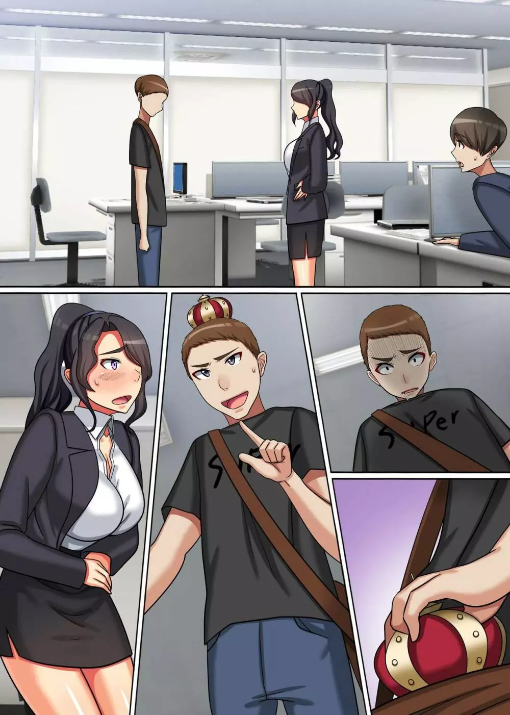 王様チ〇ポで孕ませて!～どんな女も俺に服従する世界～ - page46