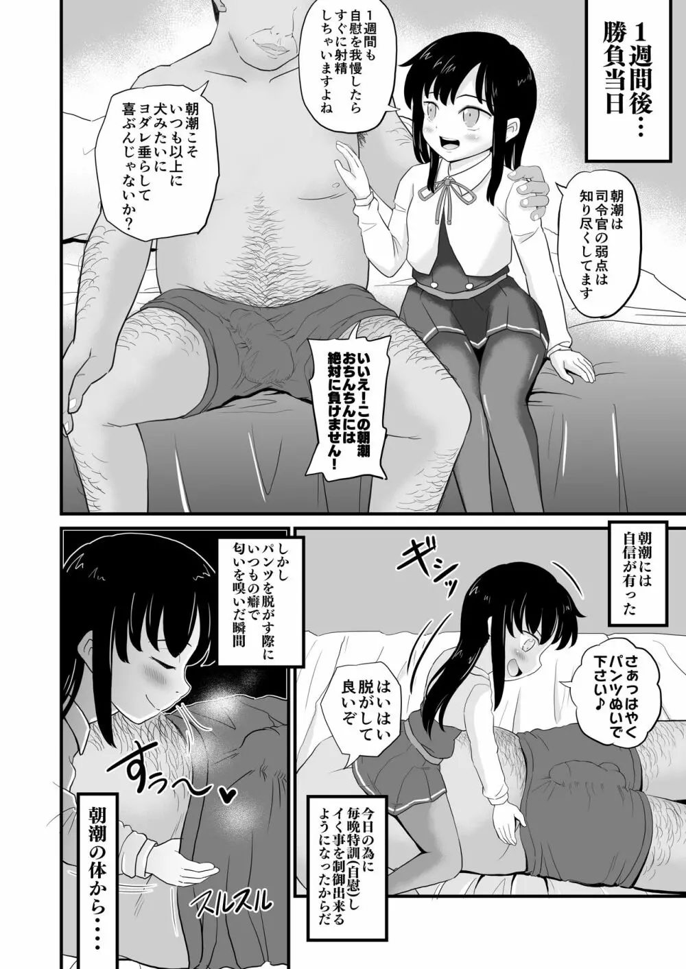 絶対に負けない朝潮ちゃん - page6