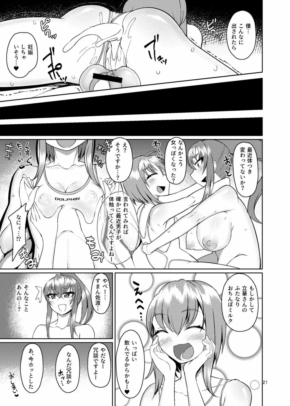 クラスメイトのふたなりっ娘2 -アフタースクール- - page21
