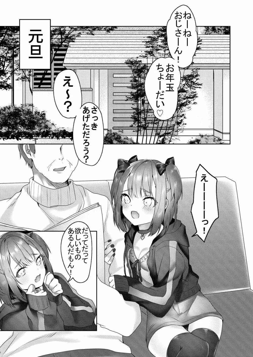 親戚の子達が色仕掛けでお年玉を奪ってくる - page2