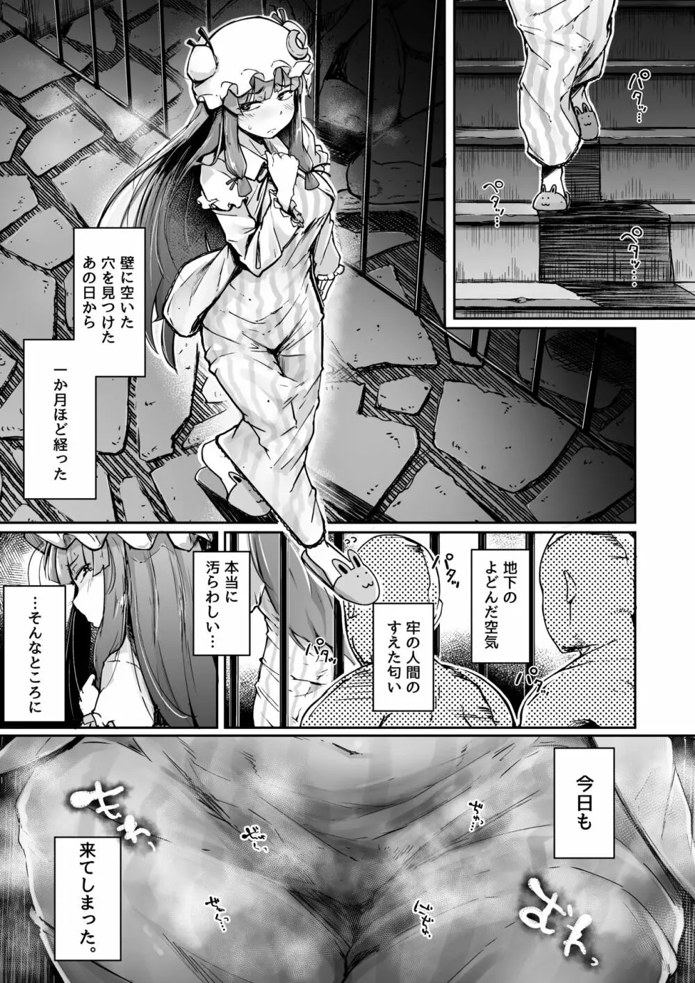 穴とむっつりどすけべだいとしょかん 2 - page3