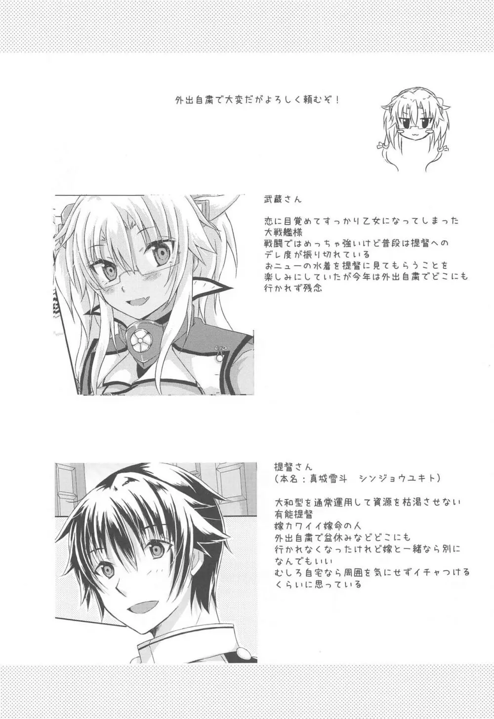 大戦艦恋をする カワイイ水着と武蔵さん - page2