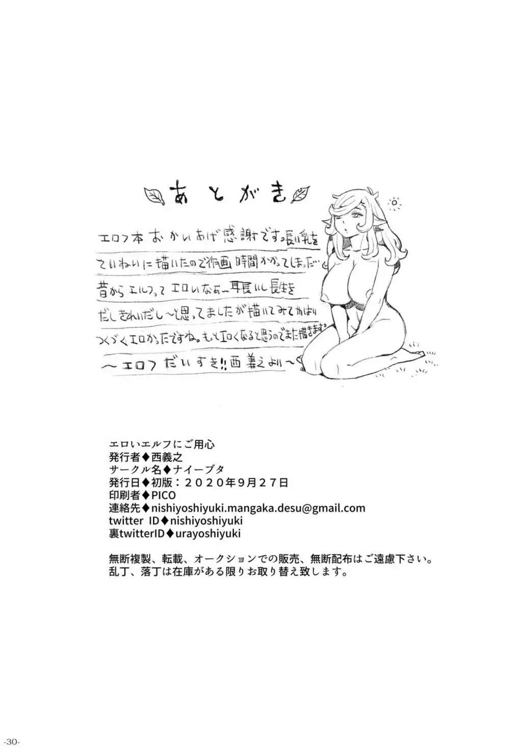 エロいエルフにご用心 - page30