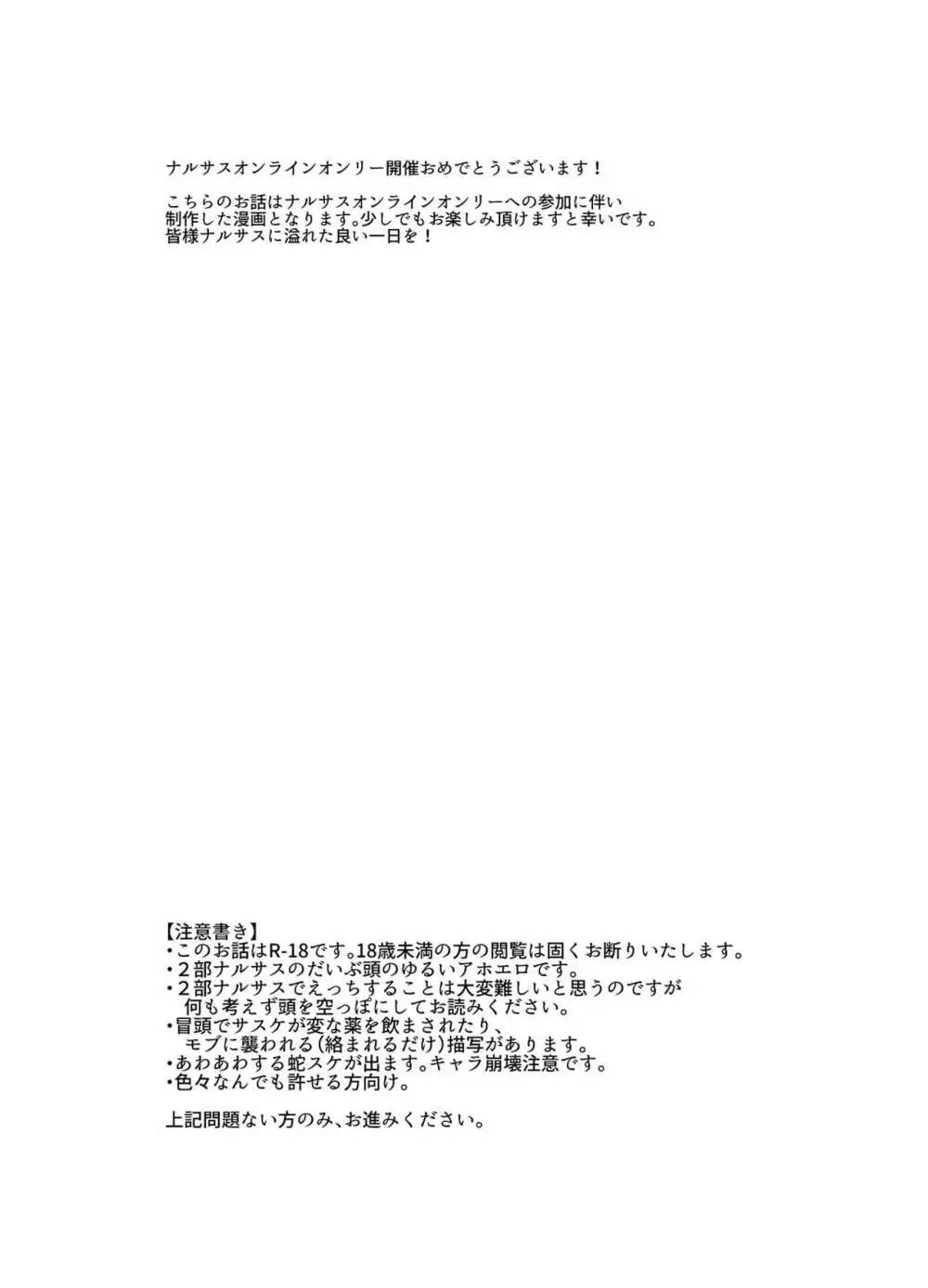 ナルサスオンリー開催おめでとうございます！ - page2