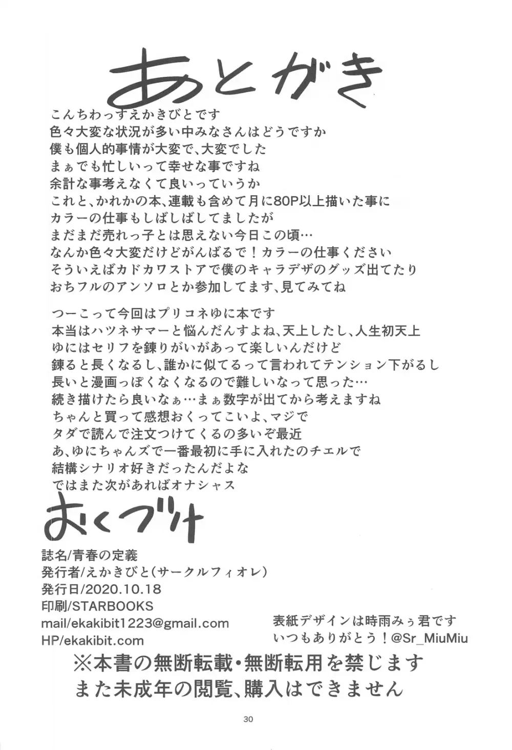 青春の定義 - page29
