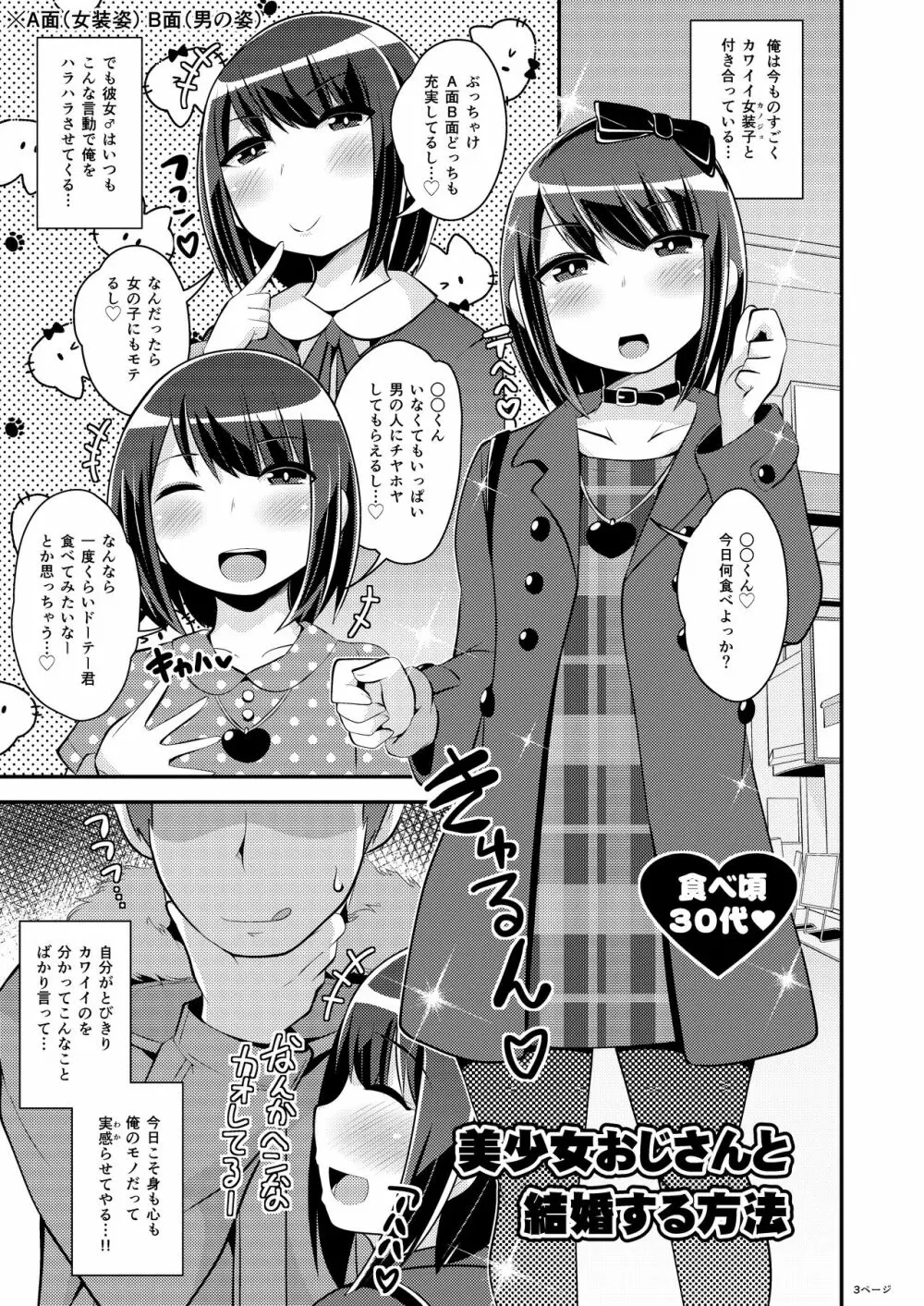 美少女おじさんと結婚する方法 - page3