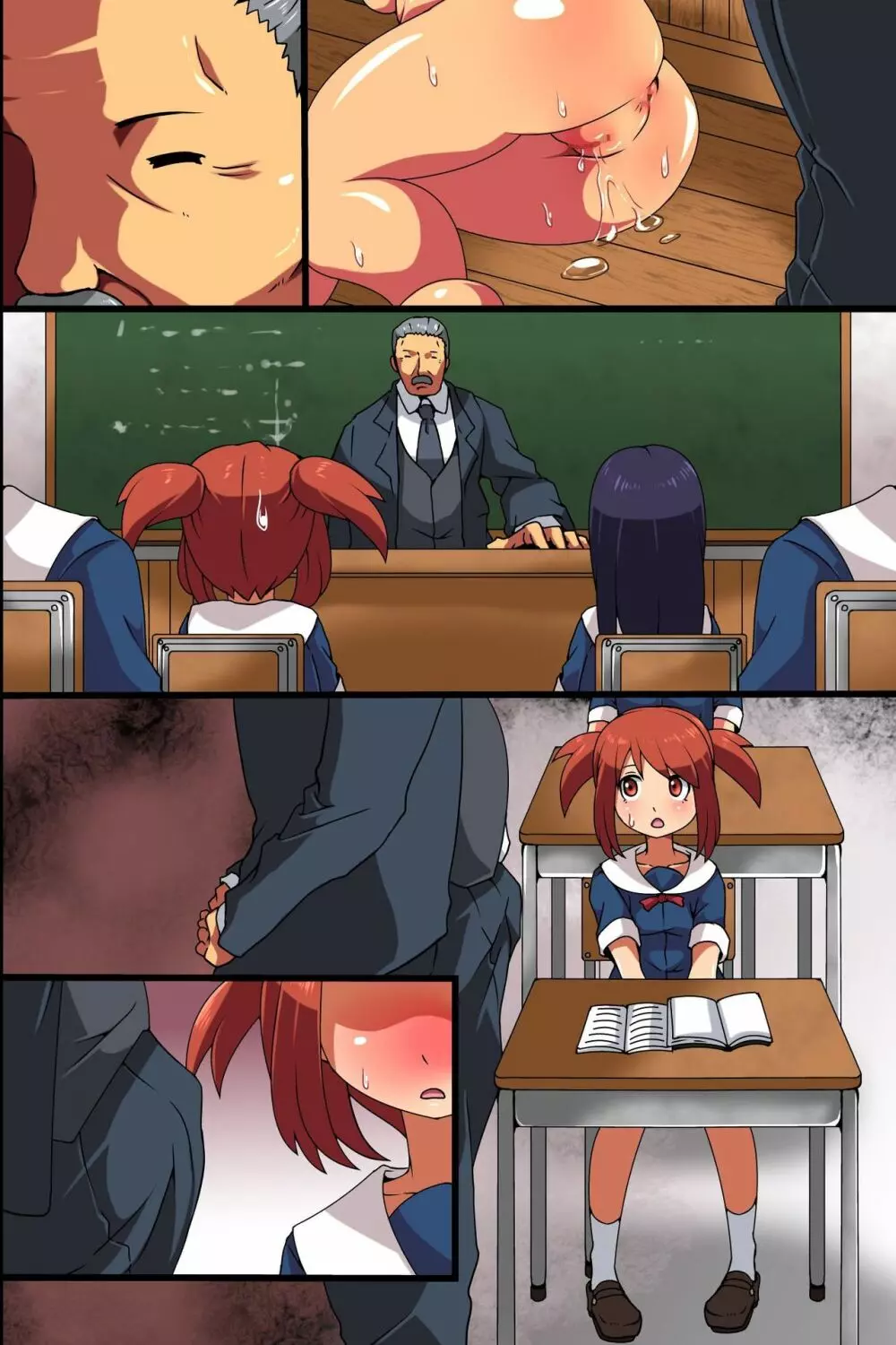 催眠済みっ!催眠でエロ校長に支配されている学校 - page55